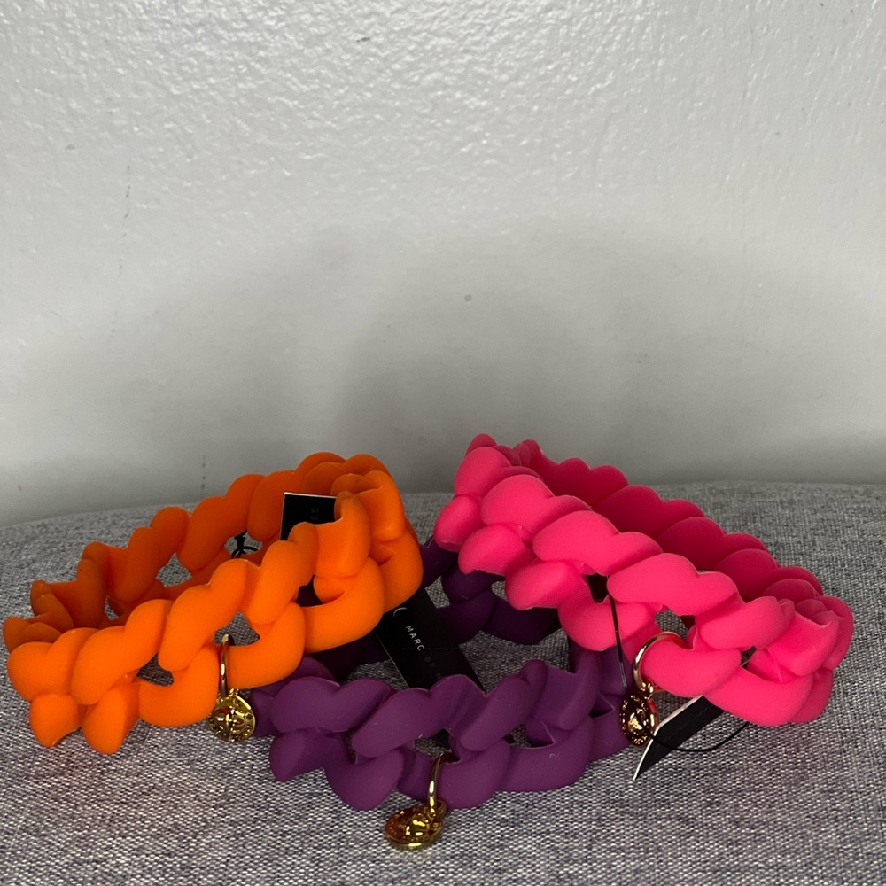 NEW Marc By Marc Jacob’s Rubber Katie Bracelet NWT